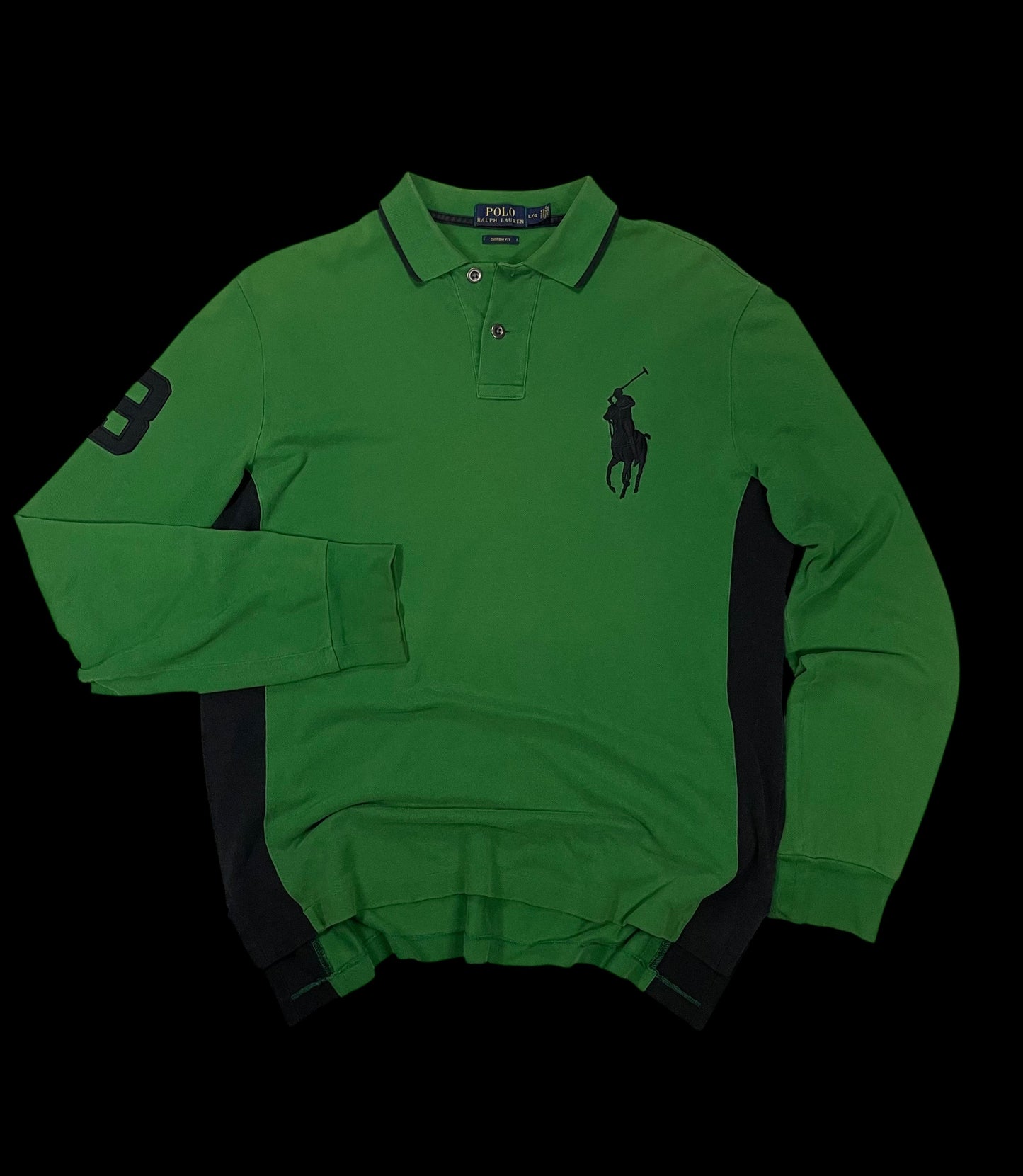 Camisa Polo Ralph Lauren Manga Longa