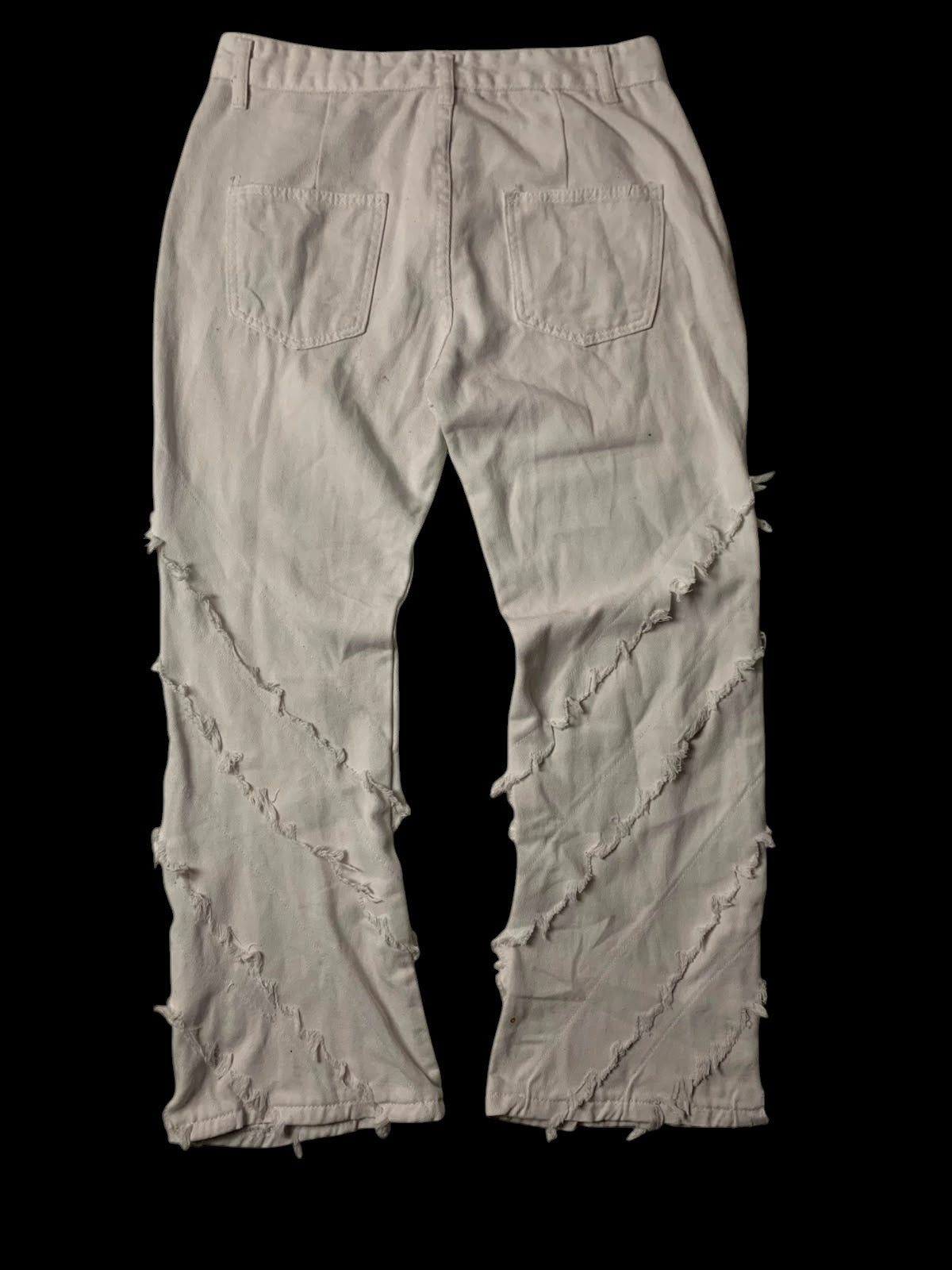 Calça jeans Frayed