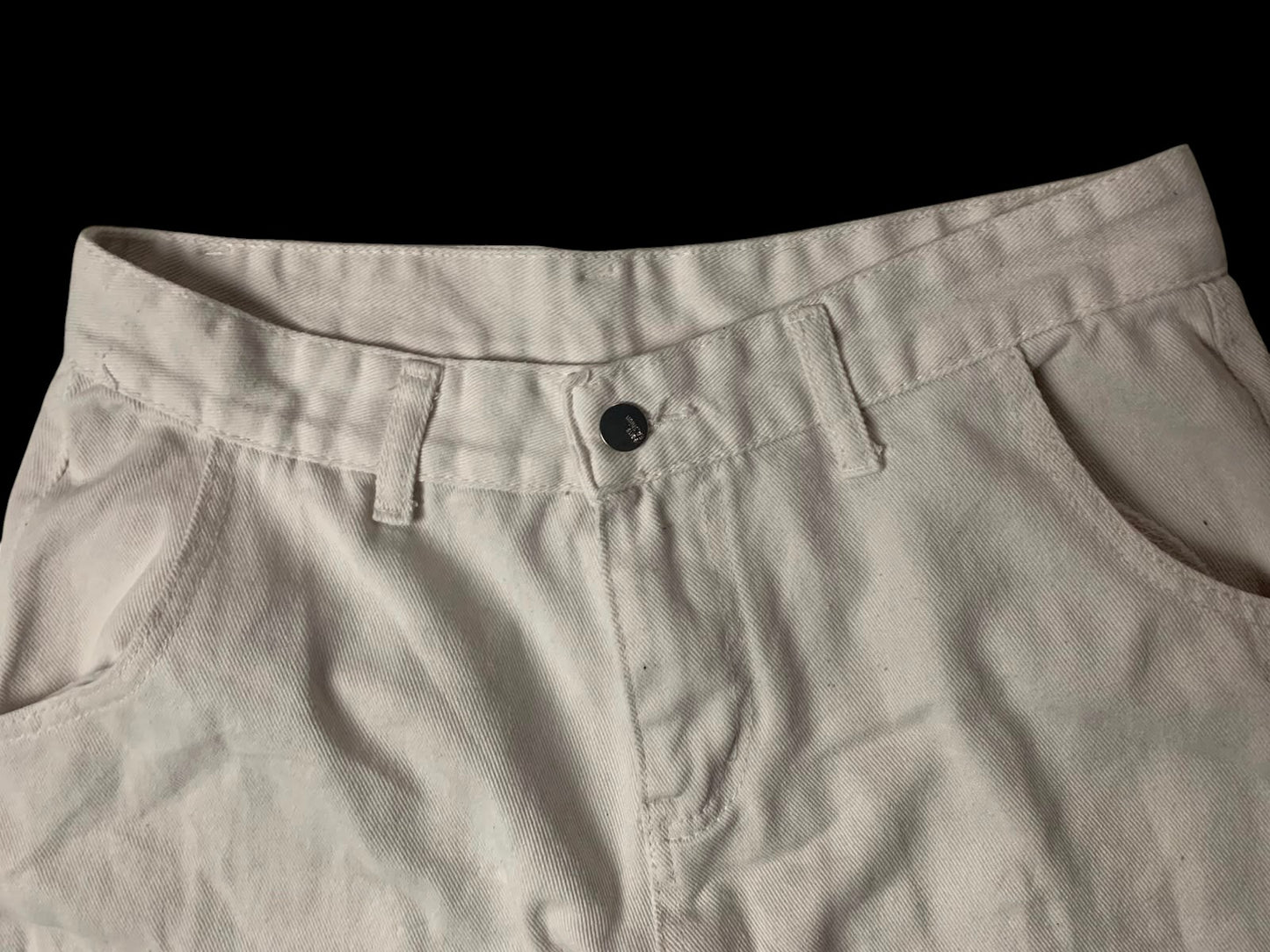 Calça jeans Frayed