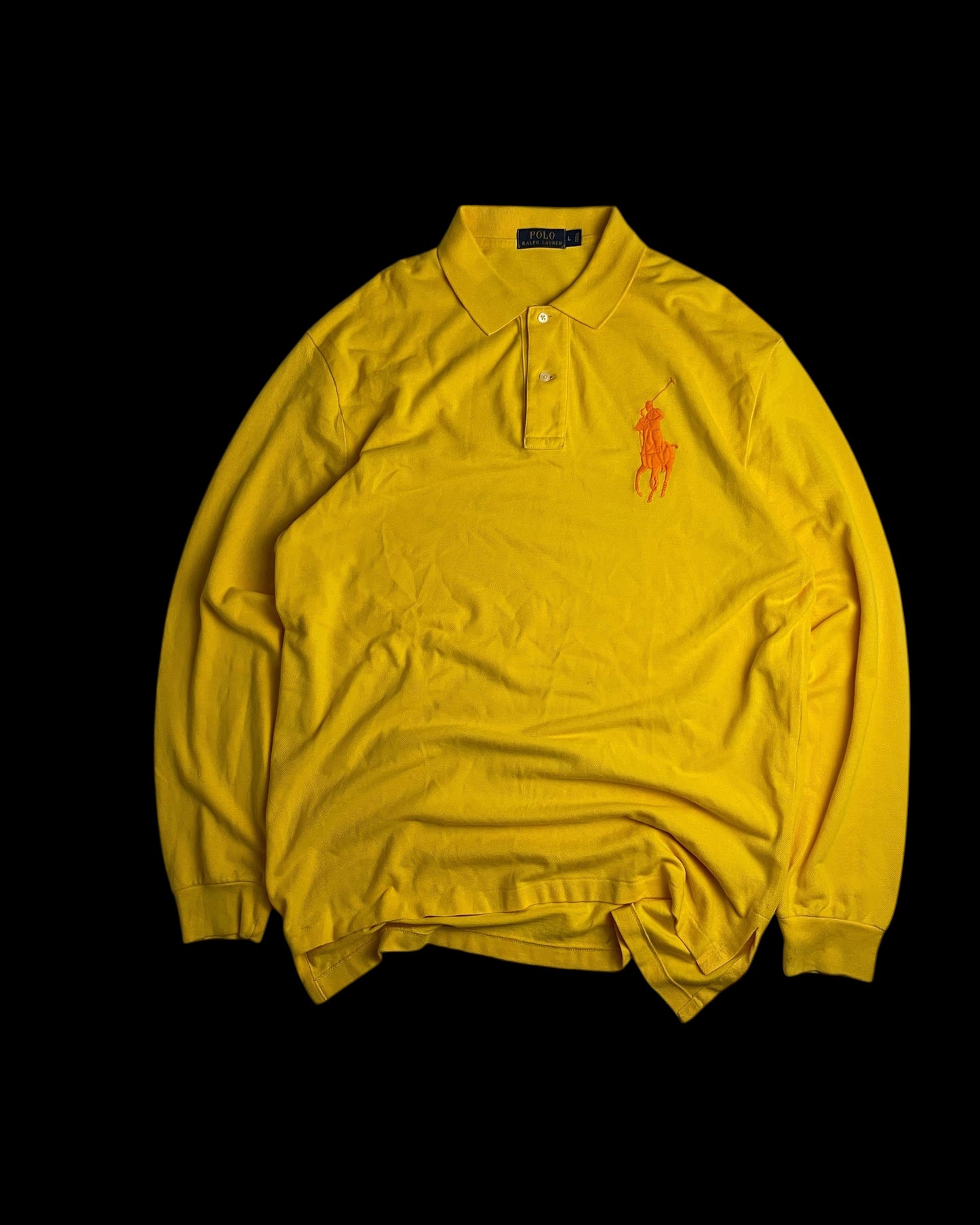 Camisa Polo Ralph Lauren Manga Longa