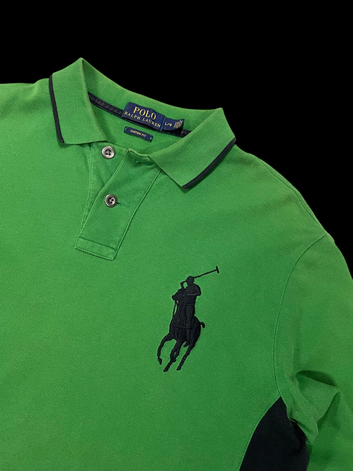 Camisa Polo Ralph Lauren Manga Longa