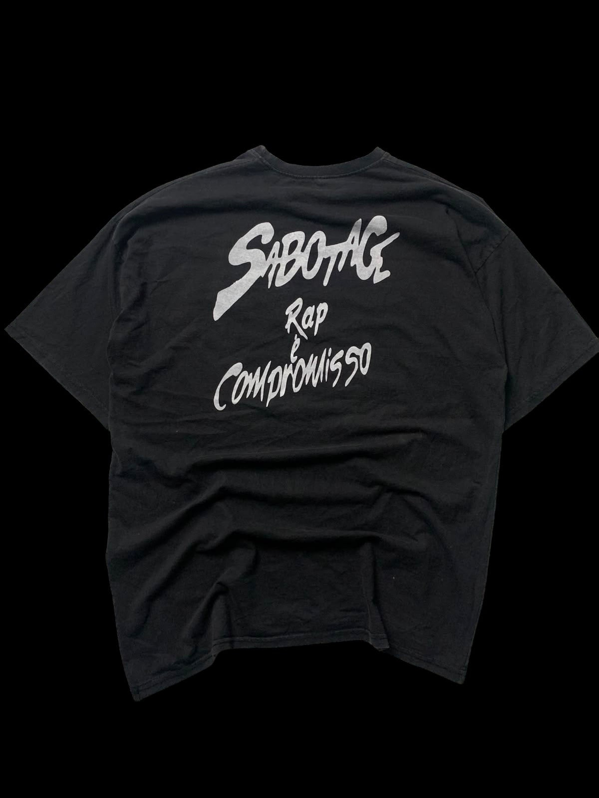 Camisa Rap é Compromisso Sabotagem - botlag