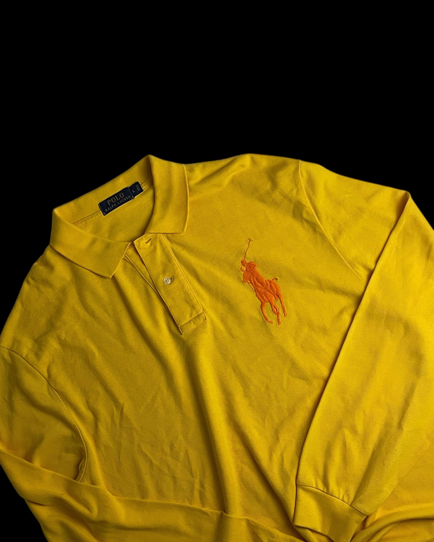 Camisa Polo Ralph Lauren Manga Longa