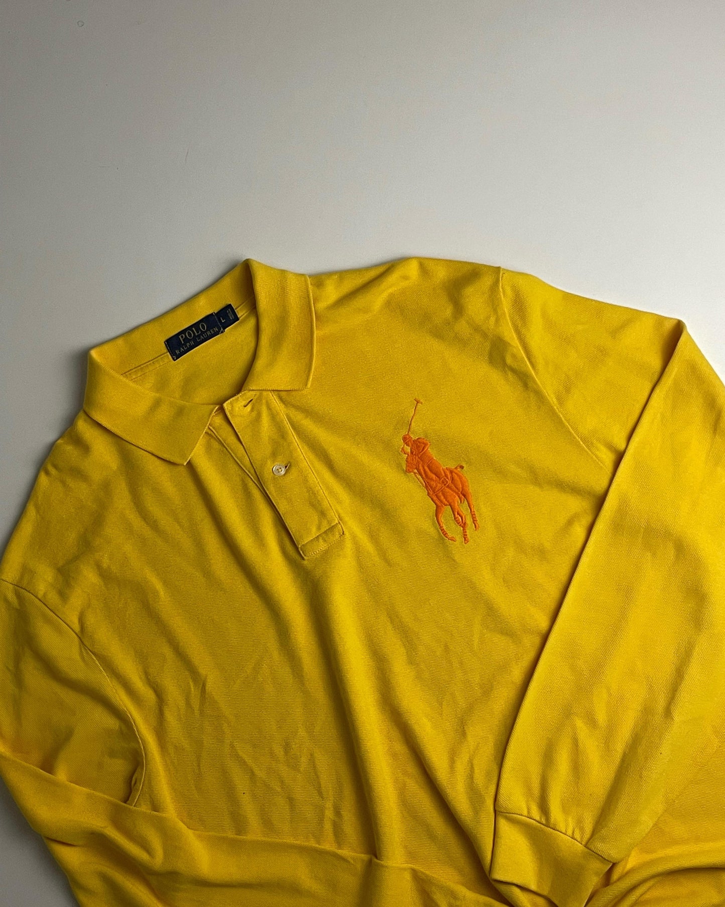 Camisa Polo Ralph Lauren Manga Longa