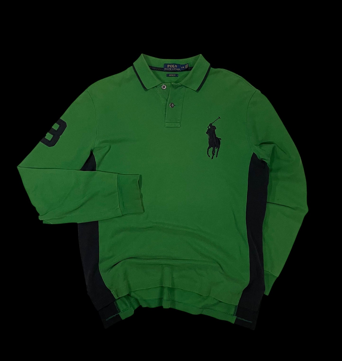 Camisa Polo Ralph Lauren Manga Longa