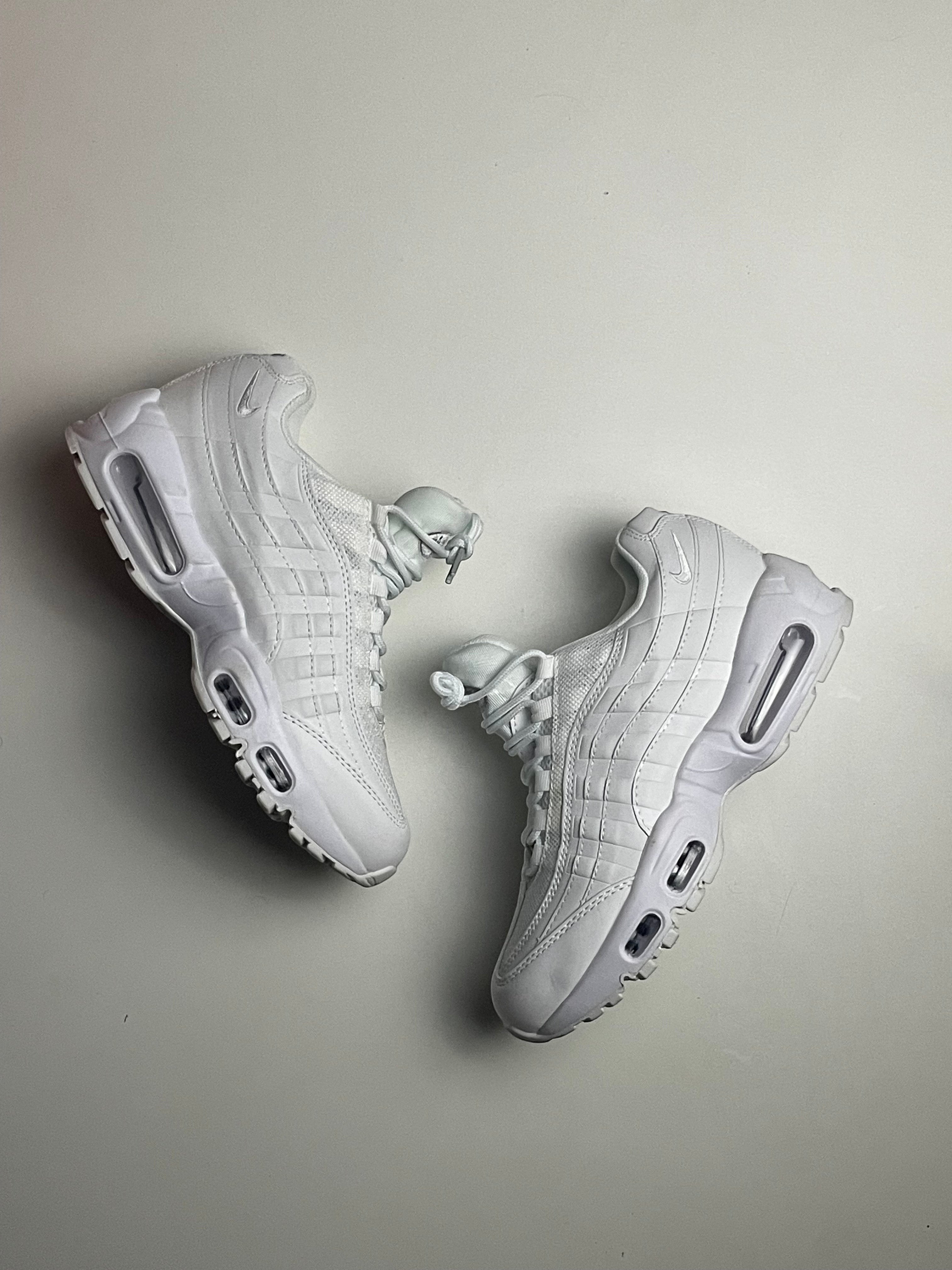 Nike Air Max 95 -Triple White – garimpo do madruga