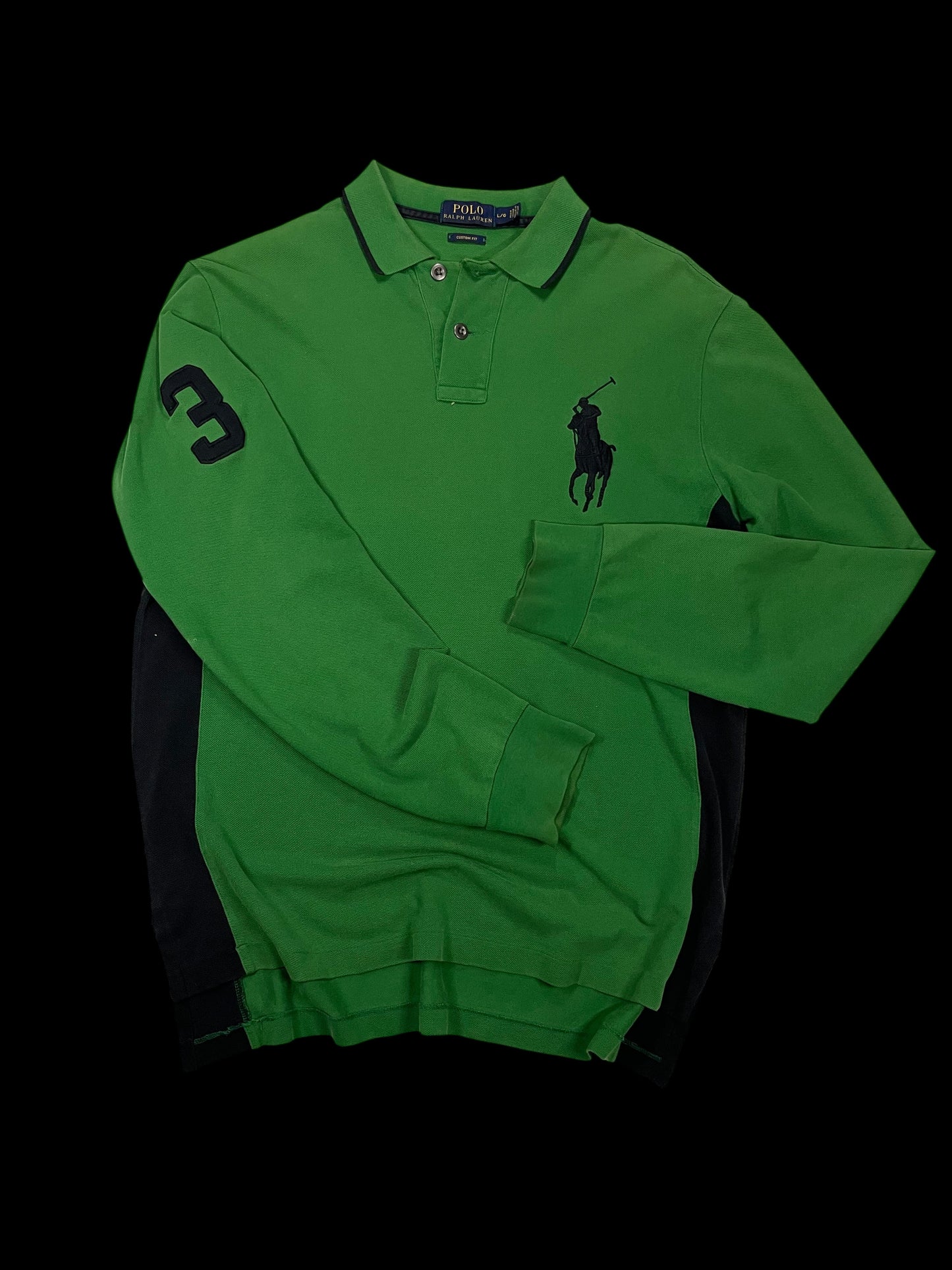 Camisa Polo Ralph Lauren Manga Longa