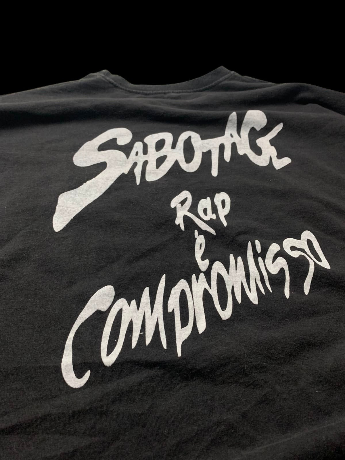 Camisa Rap é Compromisso Sabotagem - botlag