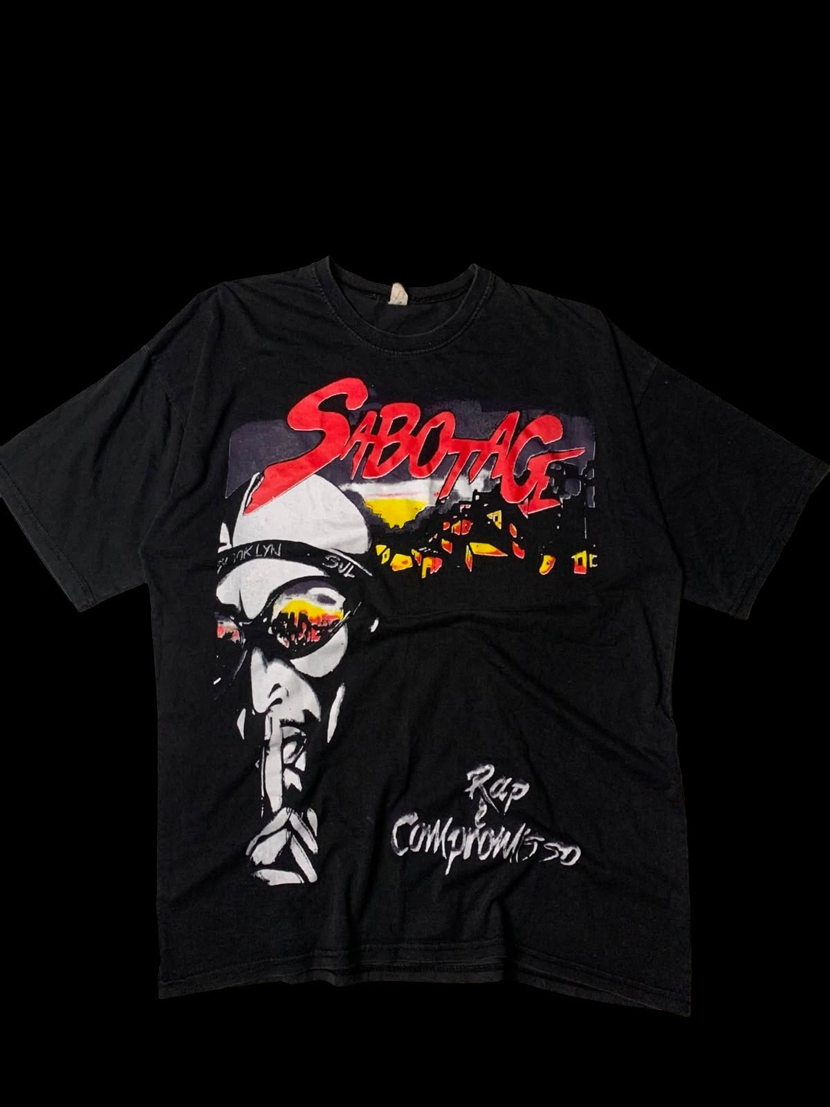 Camisa Rap é Compromisso Sabotagem - botlag