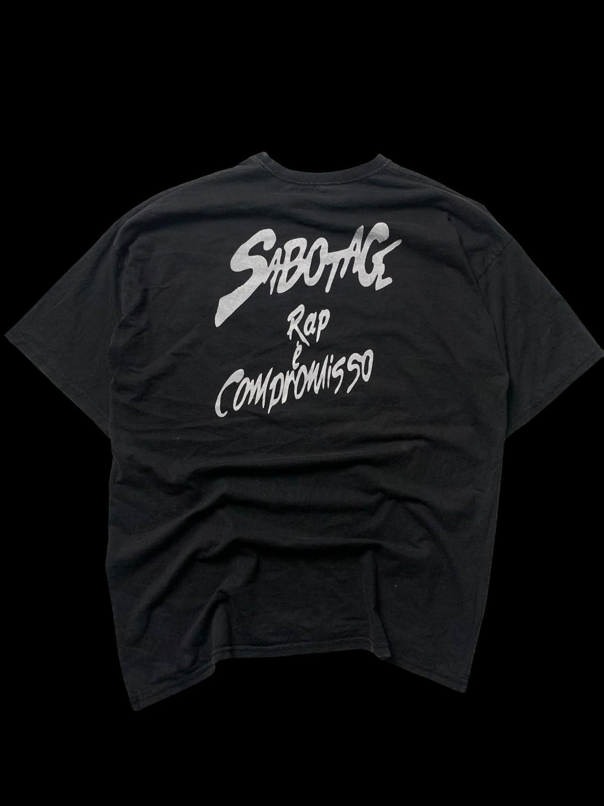 Camisa Rap é Compromisso Sabotagem - botlag