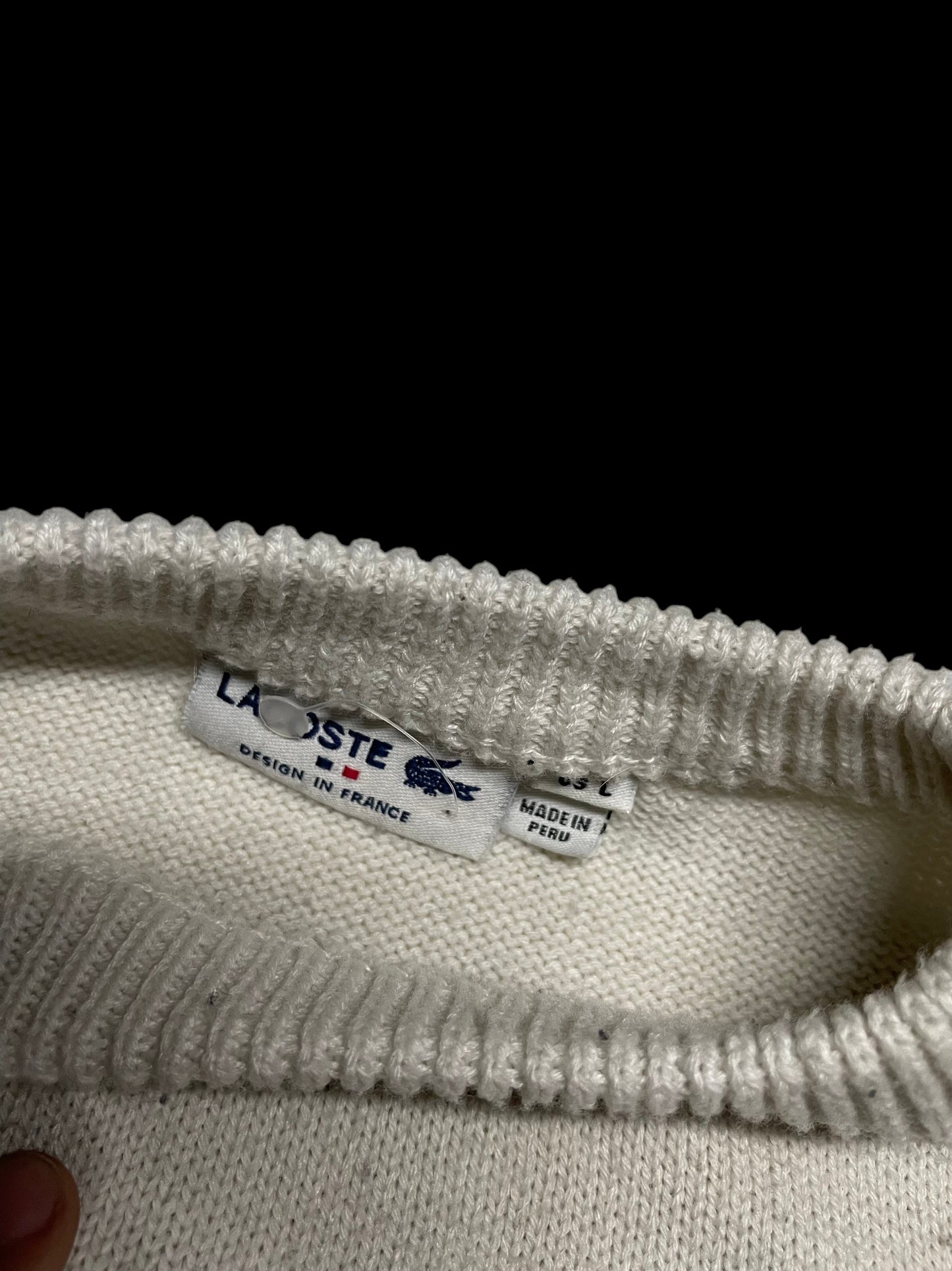 Suéter Lacoste Vintage