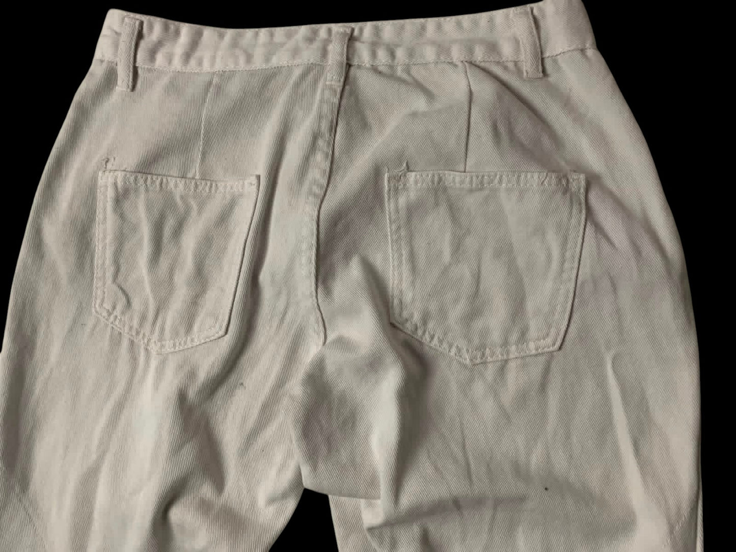 Calça jeans Frayed