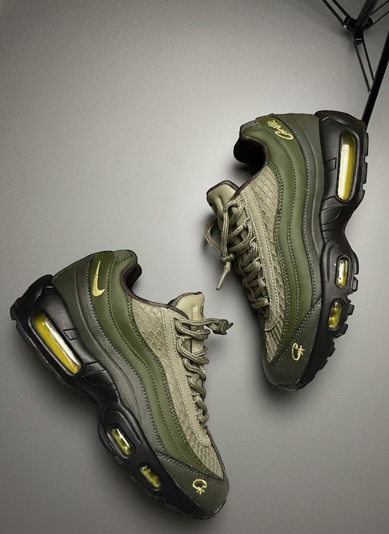 Nike Air Max 95 SP x Corteiz Rules the World - Sequoia – garimpo