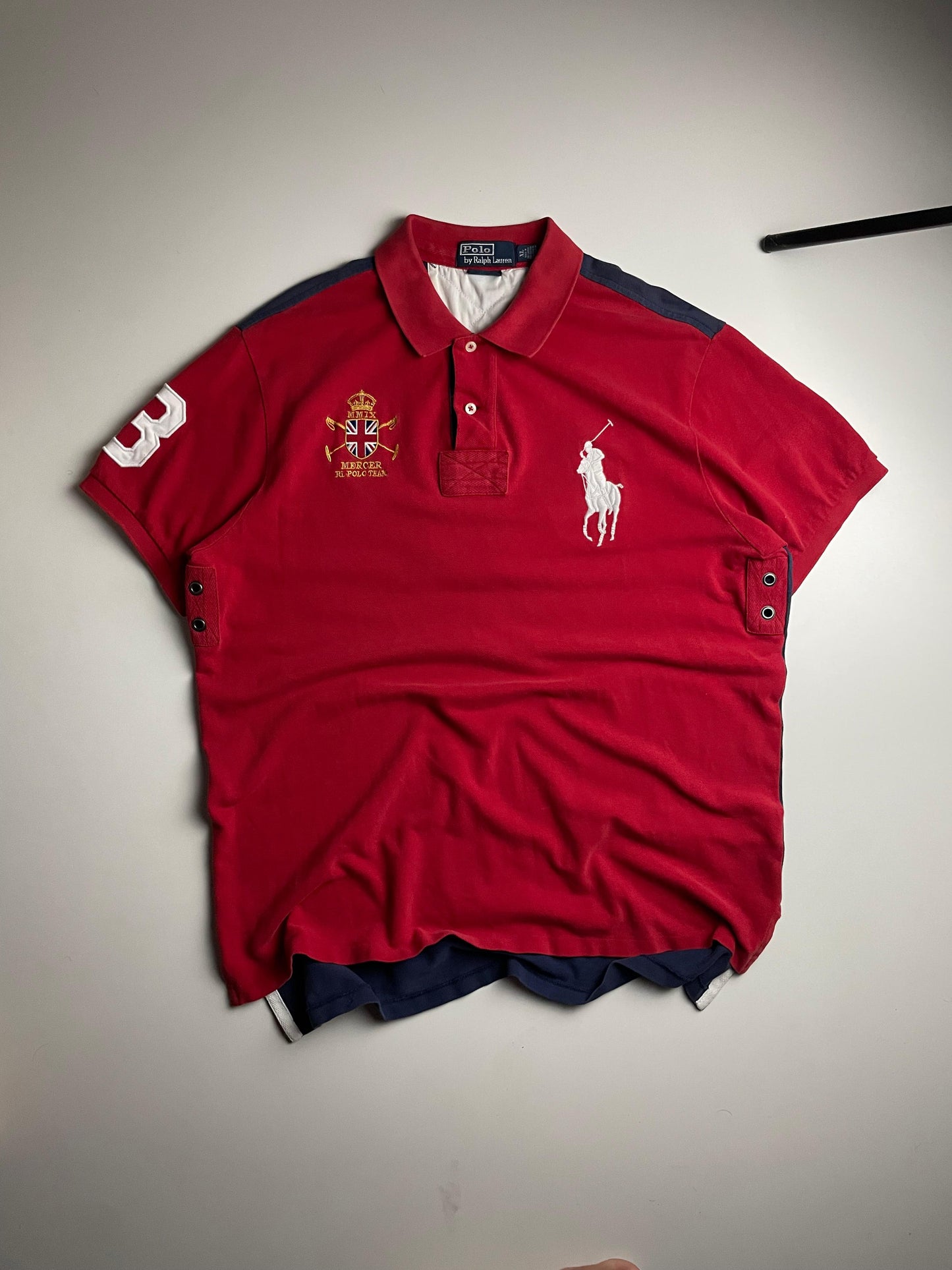 Camisa Polo Ralph Lauren Mercer club