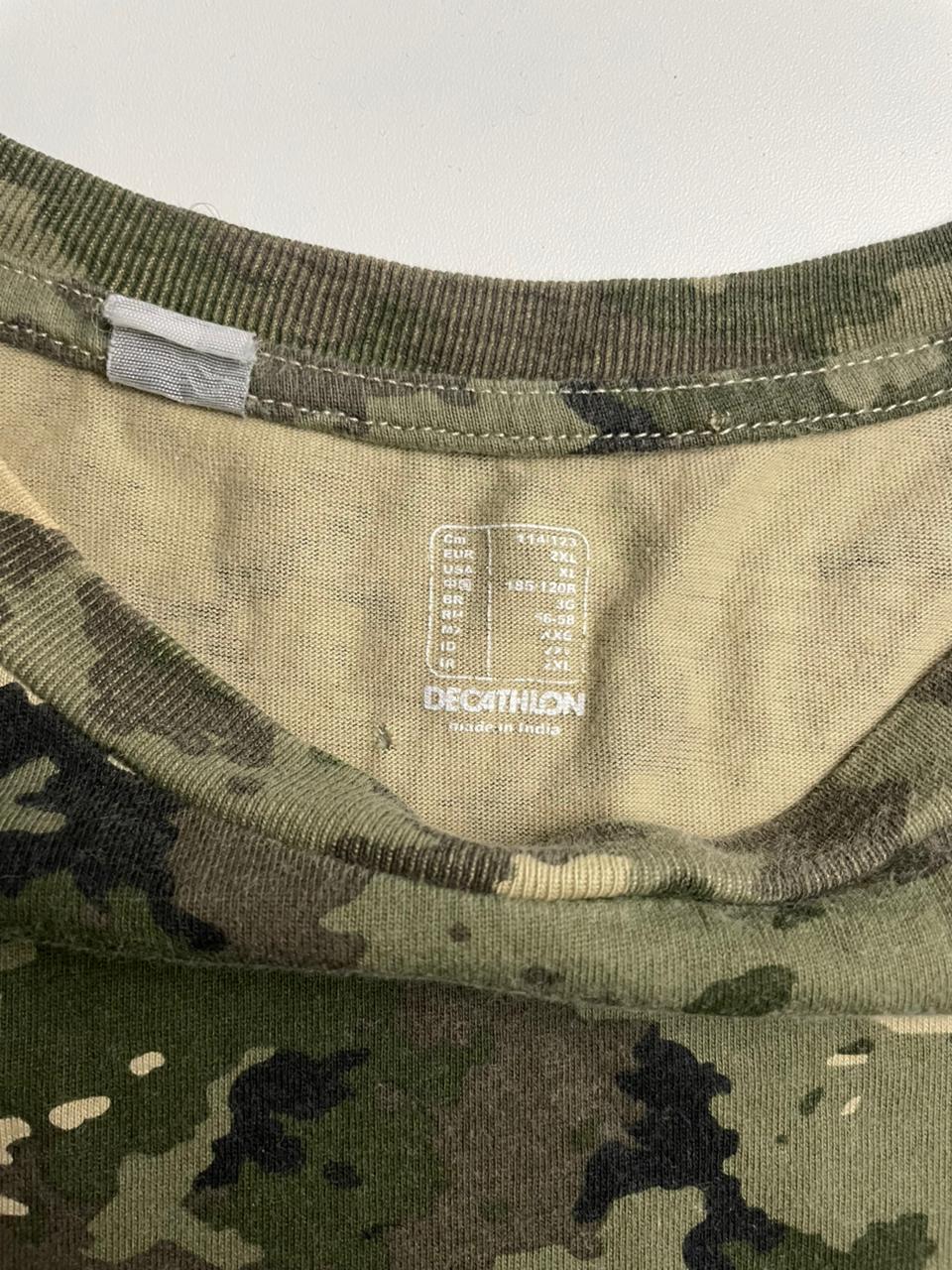 Camisa Decathlon Militar