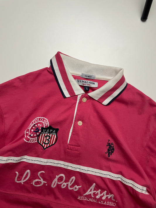 Camisa Polo Assn Rosa