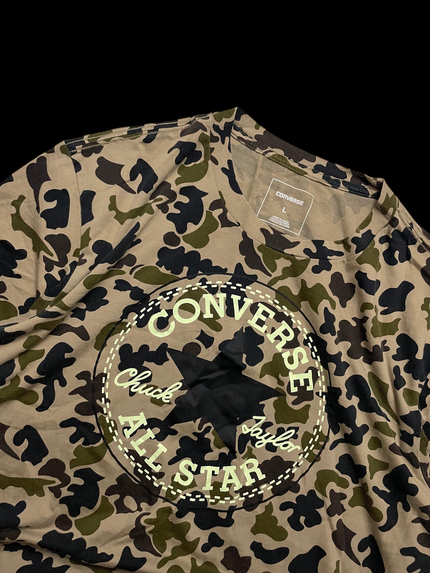 Camisa Converse Camuflada