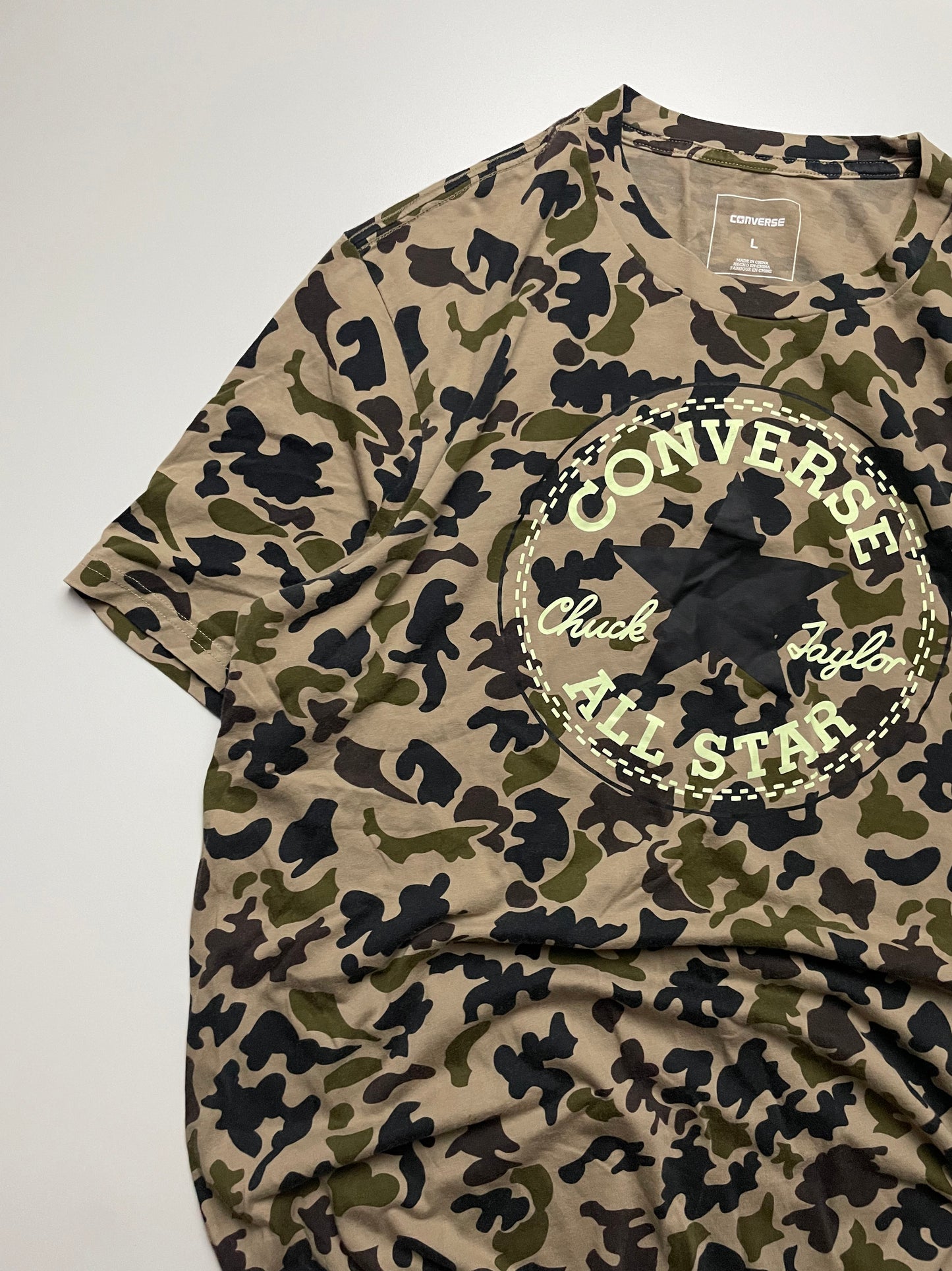 Camisa Converse Camuflada