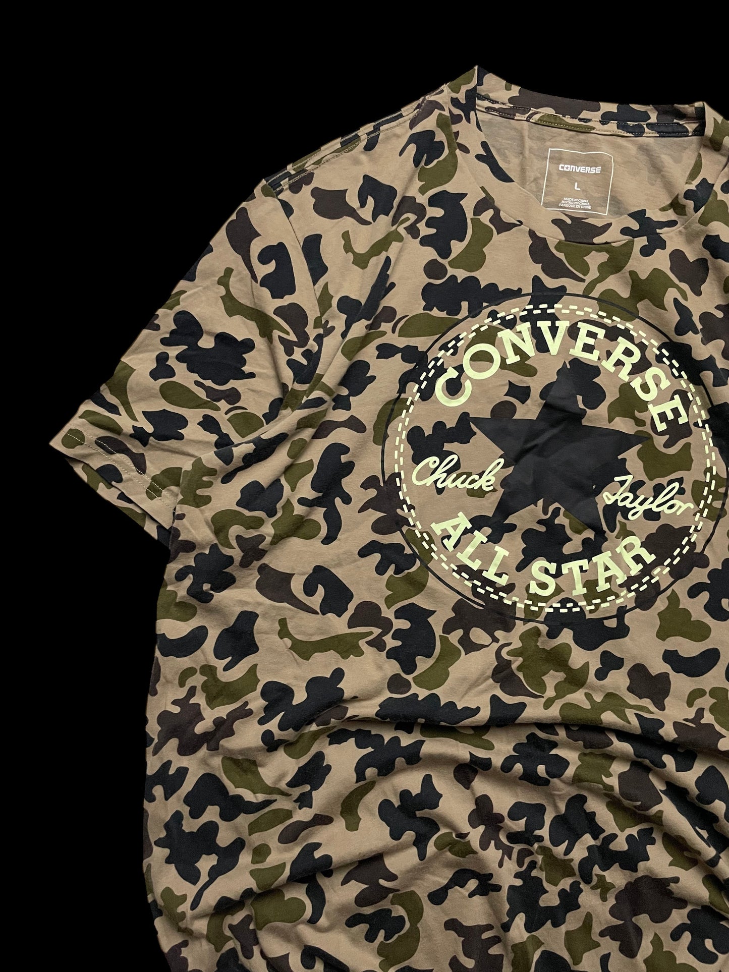 Camisa Converse Camuflada