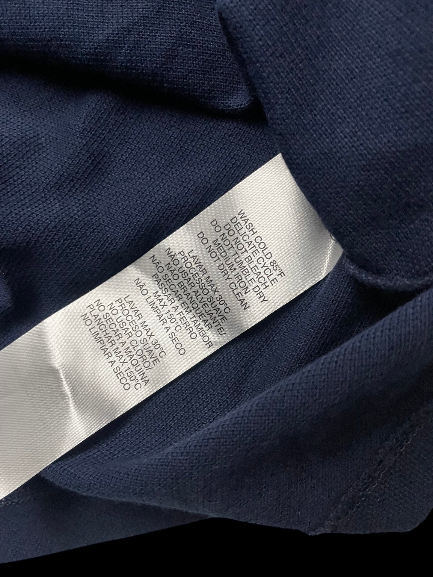 Camisa Polo Lacoste Navy