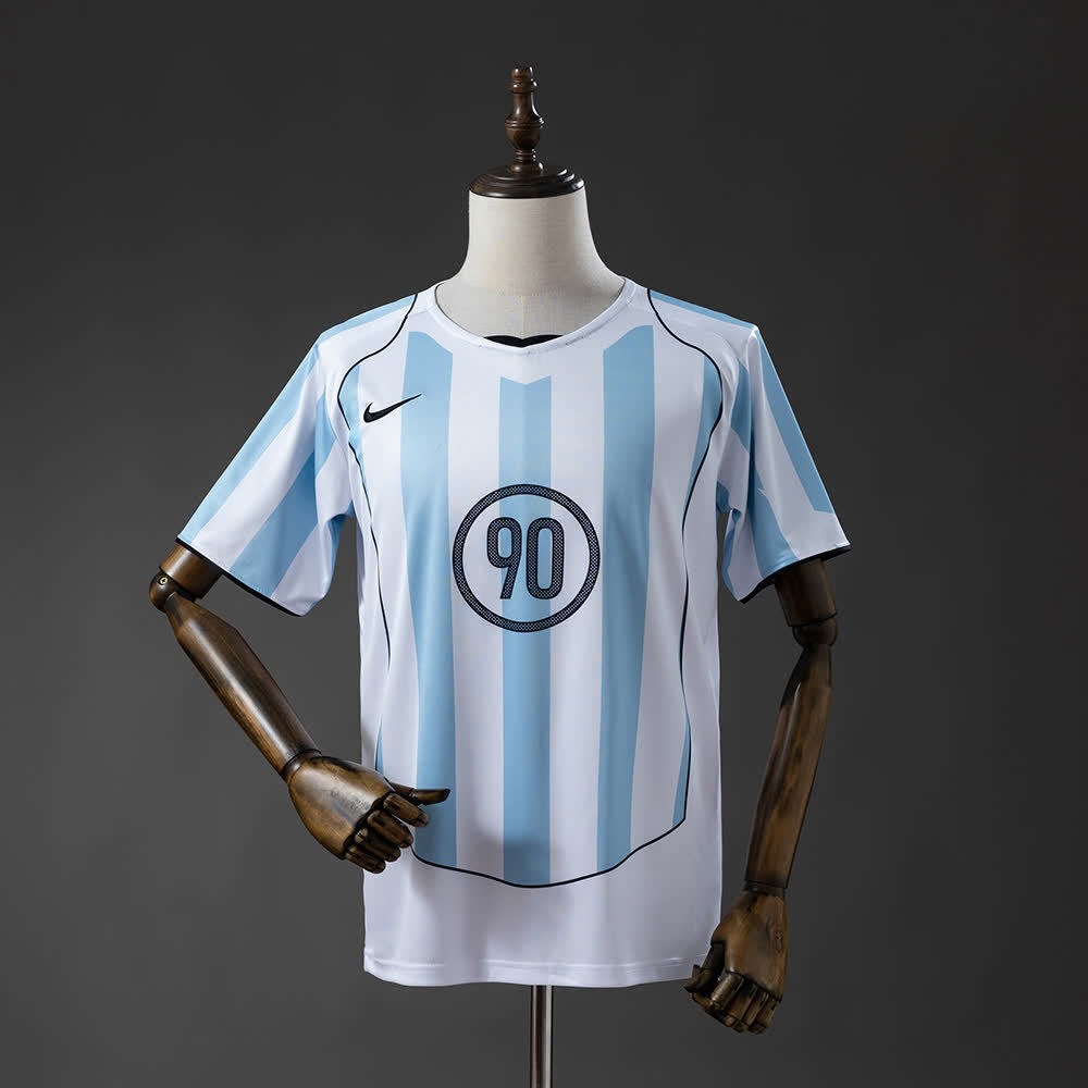 Camisa T90 Series 2025 – Nike (White And Blue Jersey)