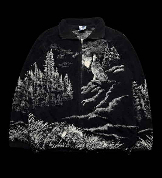 Fleece Wolf Fullprint