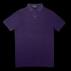 Camisa polo roxa Ralph Lauren tamanho P em excelente estado, disponível na garimpo do madruga