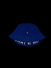 Chapéu bucket azul marinho Tommy Hilfiger da garimpo do madruga com logo bordado e aba estampada
