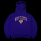 Moletom garimpo do madruga Champions West Chester roxo com estampa amarela, tamanho G, em excelente estado.